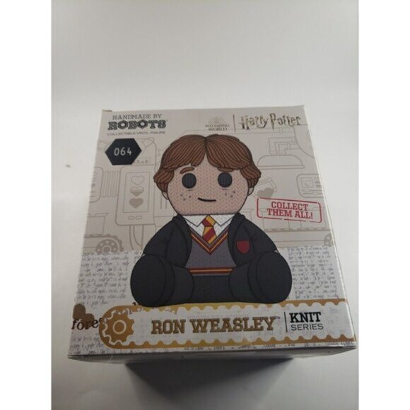 Harry Potter Ron Weasley Vinyl Figure Knit Series #064 Handmade by Robots - Picture 2 of 2